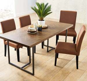 solid wood dining table set